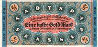 Deutschland 1/2 Goldmark Bielefeld, 1923-11-24, UNZ-, Grabowski:98 -