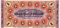 Deutschland 1 Goldmark Bielefeld, 1923-11-24, UNZ-, Grabowski:99 -