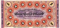 Deutschland 1 Goldmark Bielefeld, 1923-11-24, UNZ-, Grabowski:99 -