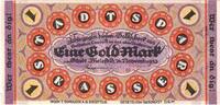 Deutschland 1 Goldmark Bielefeld, 1923-11-24, VZ+, Grabowski:99 -