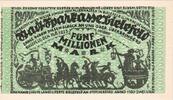 Deutschland 5 Millionen Mark Bielefeld, 1923-08-11, UNZ- -