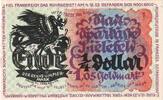 Deutschland 1.05 Goldmark Bielefeld, 1923-11-08, UNZ- -