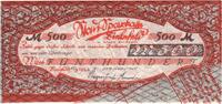 Deutschland 500 Mark Bielefeld, 1924-09-15, UNZ- -