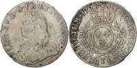 Frankreich Ecu Münze, Louis XV, Écu aux branches d'olivier, Nantes, S -