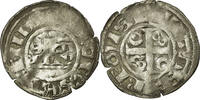 Frankreich Denarius Münze, Reims, S+, Silber -