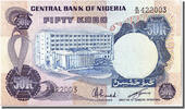 Nigeria 50 Kobo Geldschein, UNZ -