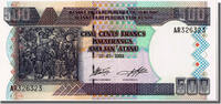 Burundi 500 Francs Geldschein, 2003-07-01, UNZ -