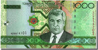 Turkmenistan 1000 Manat Geldschein, UNZ -
