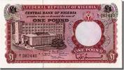 Nigeria 1 Pound Geldschein, UNZ- -