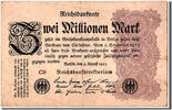 Deutschland 2 Millionen Mark Geldschein, 1923-08-09, SS+ -