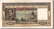 Belgien 100 Francs Geldschein, 1949-06-29, VZ+ -