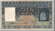Niederlande 10 Gulden Geldschein, 1937-04-30, SS -
