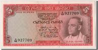 Ceylon 5 Rupees Geldschein, 1962-11-08, UNZ -