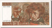 Frankreich 10 Francs Geldschein, 10 F 1972-1978 ''Berlioz'', 1975-05-15 -