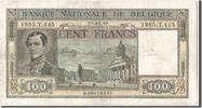 Belgien 100 Francs Geldschein, 1946-01-25, S+ -
