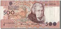 Portugal 500 Escudos Geldschein, 1989-10-04, SS+ -