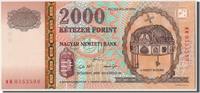 Ungarn 2000 Forint Geldschein, 2000-08-20, UNZ -