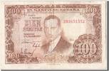 Spanien 100 Pesetas Geldschein, 1953-04-07, SS -