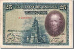 Spanien 25 Pesetas Geldschein, 1928-08-15, SS -