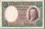 Spanien 25 Pesetas Geldschein, 1931-04-25, SS -