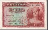Spanien 10 Pesetas Geldschein, VZ -