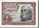 Spanien 1 Peseta Geldschein, 1953-07-22, UNZ -