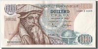 Belgien 1000 Francs Geldschein, 1975-08-07, VZ -