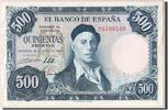 Spanien 500 Pesetas Geldschein, 1954-07-22, VZ+ -