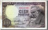 Spanien 100 Pesetas Geldschein, 1946-02-19, VZ -