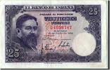 Spanien 25 Pesetas Geldschein, 1954-07-22, VZ -