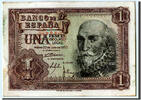 Spanien 1 Peseta Geldschein, 1953-07-22, VZ+ -