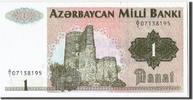 Aserbaidschan 1 Manat Geldschein, UNZ -