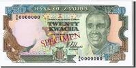 Sambia 20 Kwacha Geldschein, UNZ -