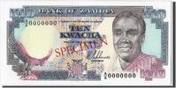 Sambia 10 Kwacha Geldschein, UNZ -