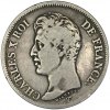 Frankreich 5 Francs Münze, Charles X, Perpignan, S, Silber, Gadoury:643 -