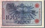 Deutschland 100 Mark Geldschein, 1908-02-07, SS+ -
