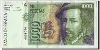 Spanien 1000 Pesetas Geldschein, 1992-10-12, SS -