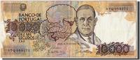 Portugal 10,000 Escudos Geldschein, 1989-12-14, SS -
