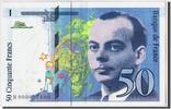 Frankreich 50 Francs Geldschein, 50 F 1992-1999 ''St Exupéry'', 1992 -