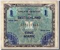Deutschland 1 Mark Geldschein, SS -