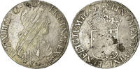 Frankreich Ecu Münze, Louis XIV, Écu de Navarre à la mèche longue -