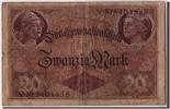 Deutschland 20 Mark Geldschein, 1914-08-05, KM:48b, SGE -