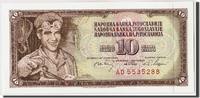 Jugoslawien 10 Dinara Geldschein, 1968-05-01, KM:82b, UNZ -