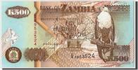 Sambia 500 Kwacha Geldschein, Undated, KM:39a, UNZ -