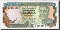 Sambia 20 Kwacha Geldschein, Undated (1989-91), Undated, KM:32b, UNZ -