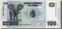 Congo Democratic Republic 100 Francs Geldschein, 2000-01-04, KM:92a, UNZ -