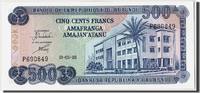 Burundi 500 Francs Geldschein, 1988-05-01, KM:30c, UNZ -