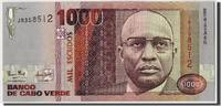 Cape Verde 1000 Escudos Geldschein, 1989-01-20, KM:60a, UNZ -
