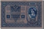Österreich 1000 Kronen Geldschein, Undated (1919), 1902-01-02, KM:59, VZ -