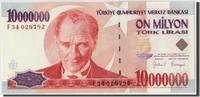 Türkei 10,000,000 Lira Geldschein, Undated, KM:214, UNZ -